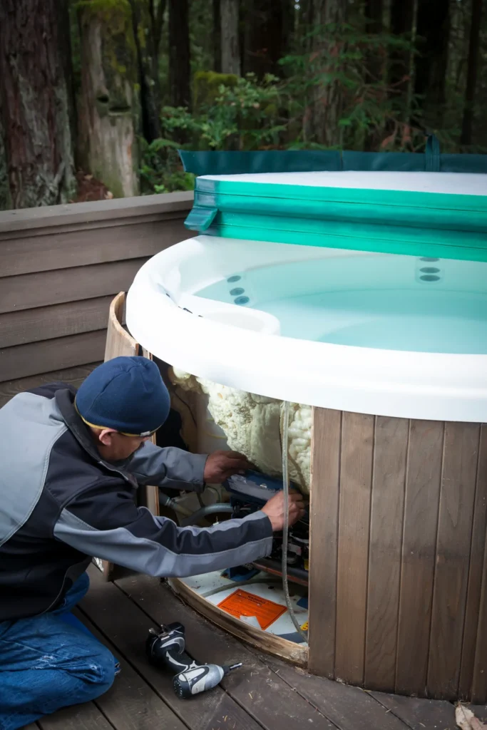 Hot Tub installation